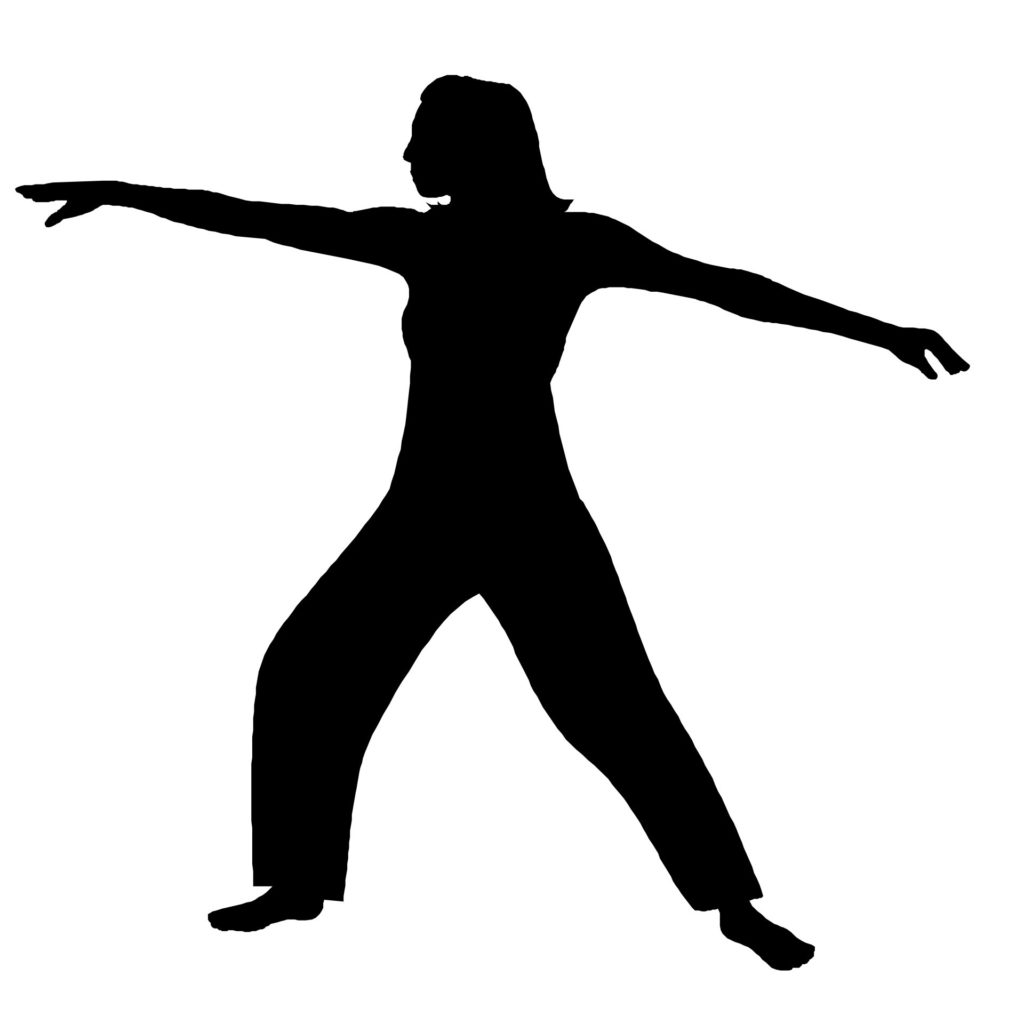 Core strength silhouette