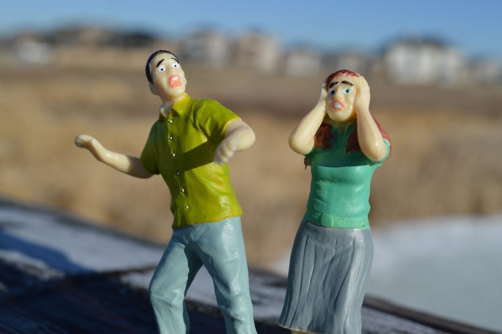 frightened people, tip for hand and wrist pain