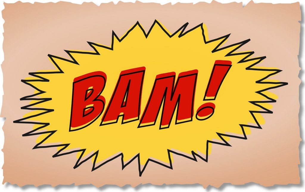 BAM, sudden back pain out of nowhere